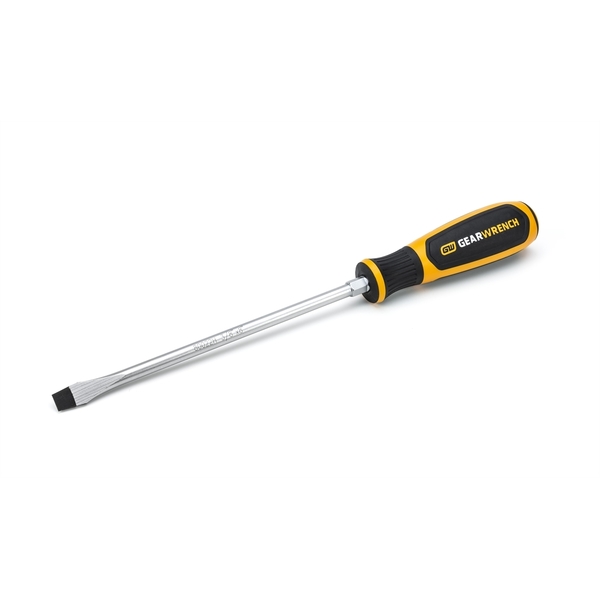 Gearwrench 3/8" x 8" Slotted Dual Material Screwdriver 80022H